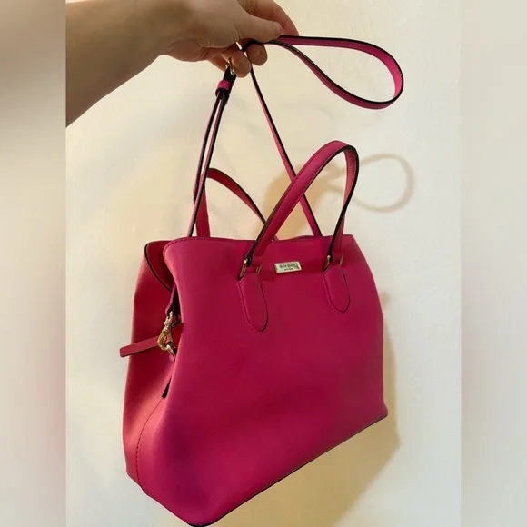 Kate Spade Evangelie crossbody Saffiano leather 12"x9"x5.5" - Picture 1 of 16